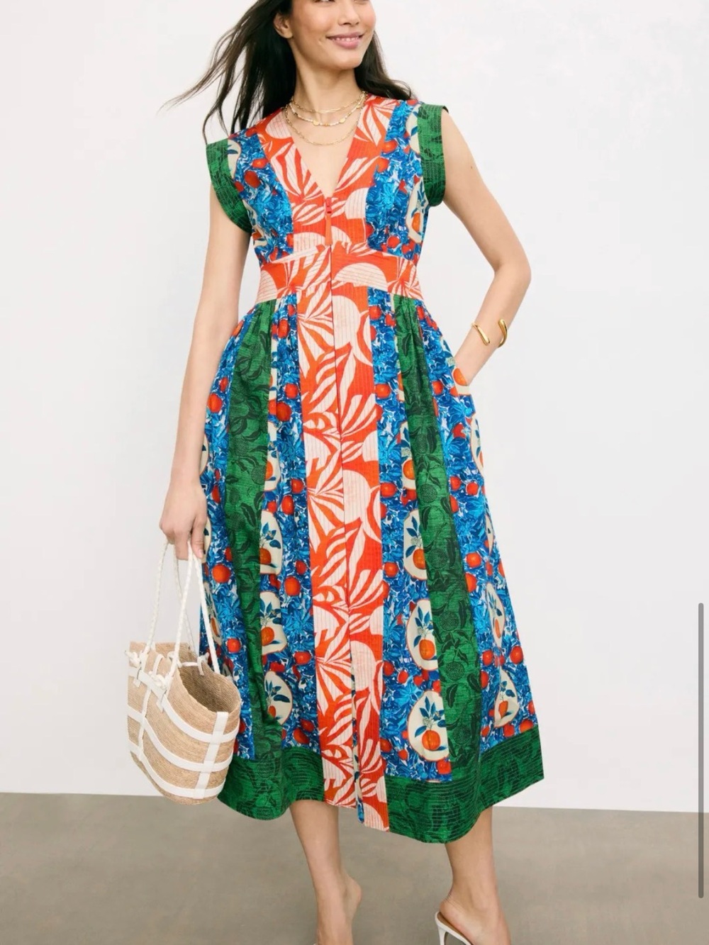 Hunter Bell April Dress - Orange Grove View 6